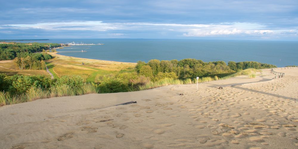 Nida nach Hause wo zu bleiben