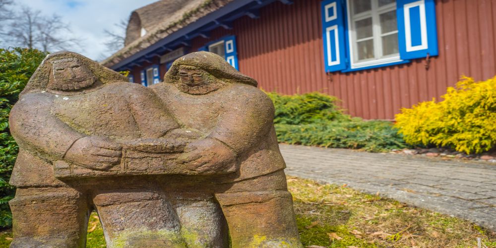 ein kurzes gästehaus in preila